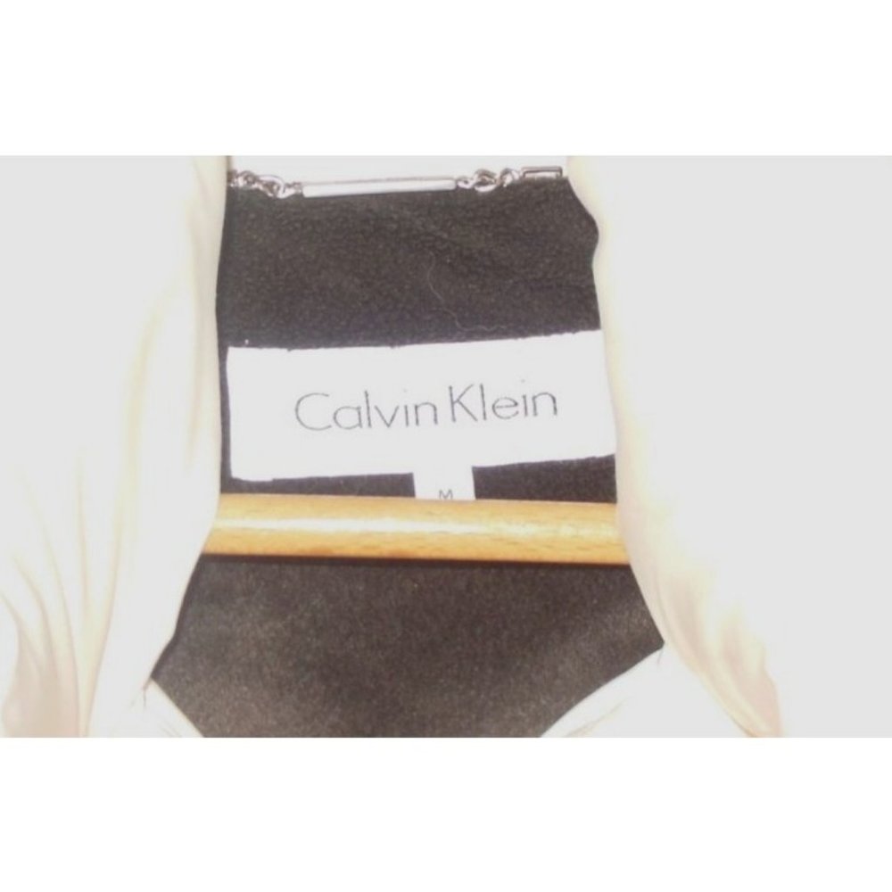 Calvin Klein Womens Down Puffer Jacket with Attached Hood White - Picture 2 of 4